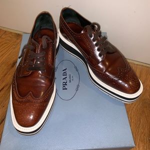 Prada Platform Loafers